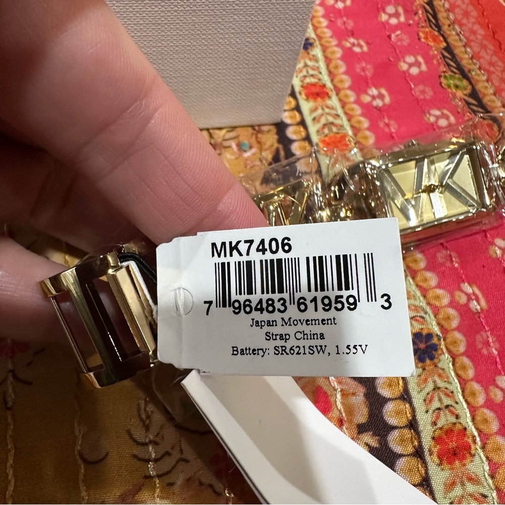 Michael Kors MK Empire Watch – MK7406 – Gold-Tone Stainless Steel- NWT - Picture 10 of 10